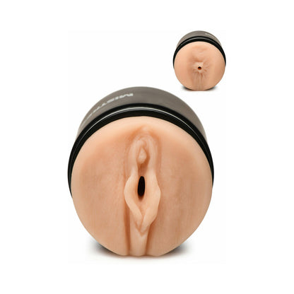 Curve Novelties Mistress Mini Double Stroker Pussy &amp; Ass - Light