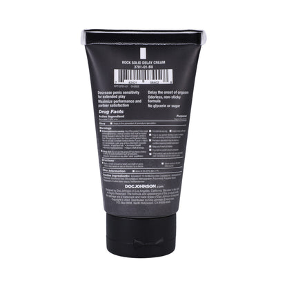 Rock Solid Delay Cream 2Oz (Bulk)