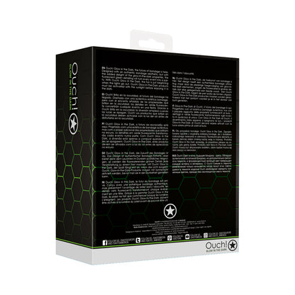 Ouch! Glow Thigh Strap-On - Glow In The Dark - Green