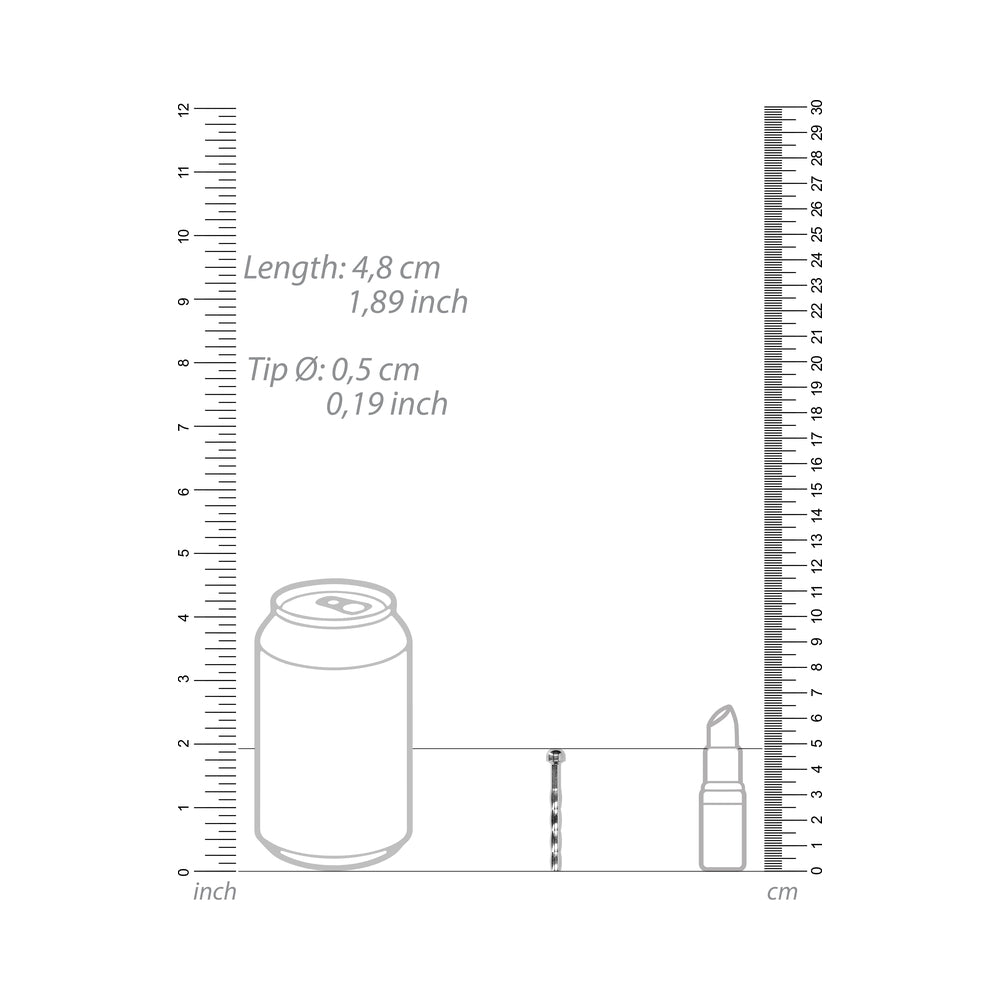 Ouch! Urethral Sounding - Metal Plug - 5 Mm