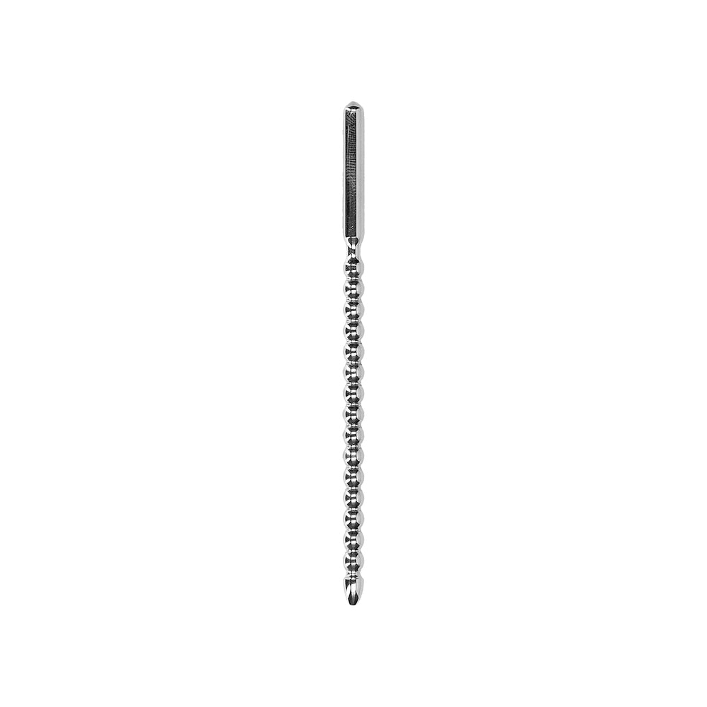 Ouch! Urethral Sounding - Metal Stick - Beaded - 4 Mm