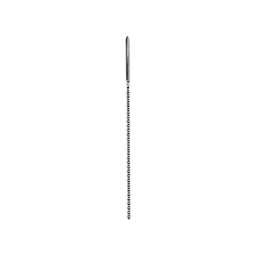 Ouch! Urethral Sounding - Metal Dilator - Beaded - 6 Mm