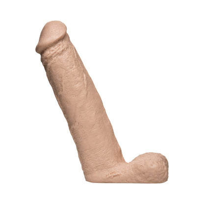 Naturals 8 Inch Realistic Dildo With Balls Vanilla