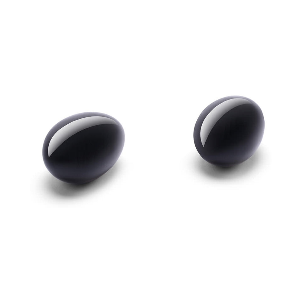 Le Wand Crystal Egg Black Obsidian