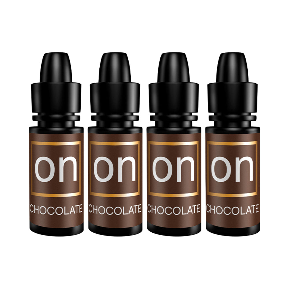 Sensuva Pack Of 4 On Chocolate Arousal Oil 5 Ml Large Boxes Plus Vl8tdon Arousal Oil And Gel 8-piece
