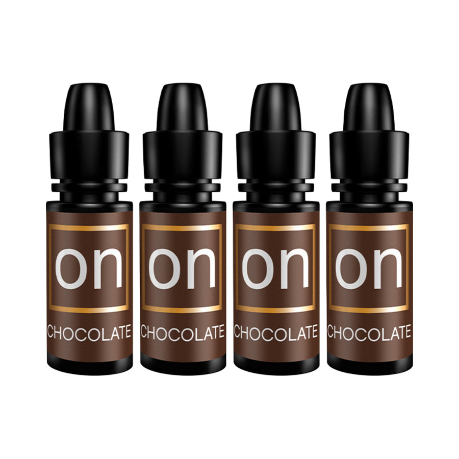 Sensuva Pack Of 4 On Chocolate Arousal Oil 5 Ml Large Boxes Plus Vl8tdon Arousal Oil And Gel 8-piece