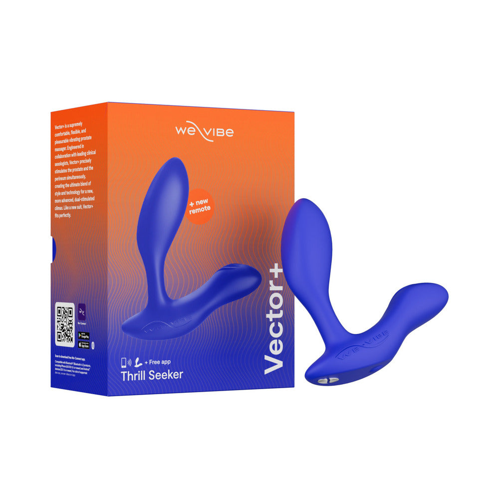 We-Vibe Vector+ Prostate Massager Royal Blue