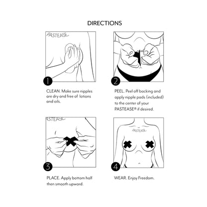 Tastease By Pastease Strawberry Candy Edible Pasties &amp; Pecker Wraps