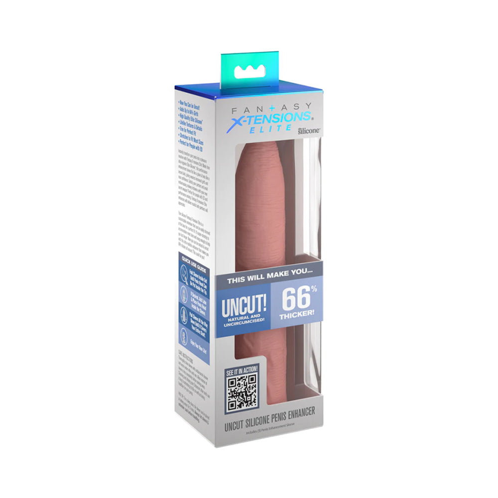 Fantasy X-Tensions Elite Uncut Extension Sleeve 7In Light