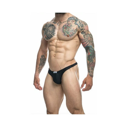 Malebasics Justin + Simon Classic Tanga Black 2Xl
