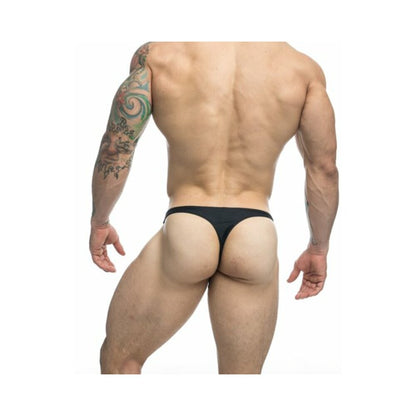 Malebasics Justin + Simon Classic Tanga Black 2Xl