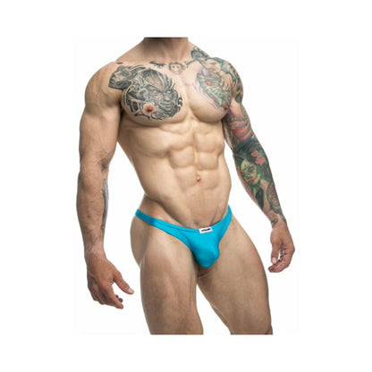 Malebasics Justin + Simon Classic Tanga Turquoise 2Xl