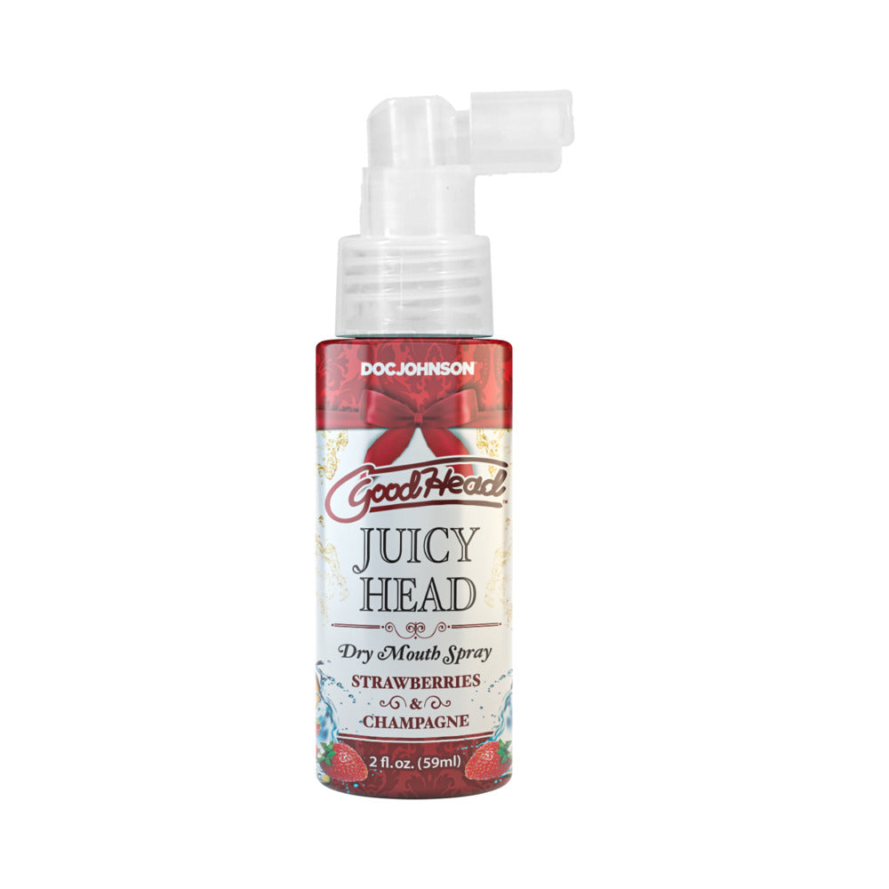 Goodhead Juicy Head Dry Mouth Spray Strawberries &amp; Champagne 2oz