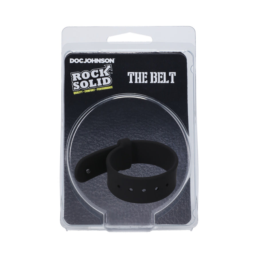 Rock Solid The Belt (adjustable) Silicone C-ring Black