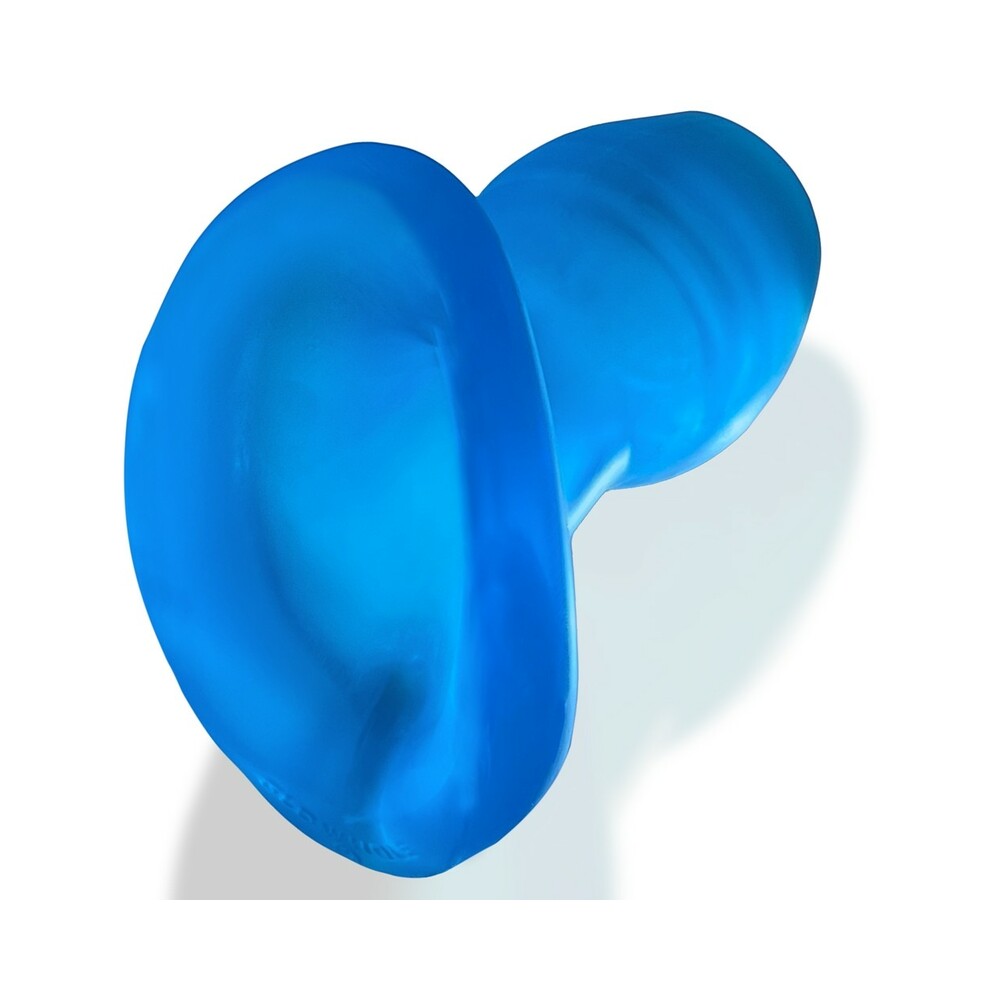Oxballs Glowhole-2 Hollow Buttplug With Led Insert Large Blue Morph