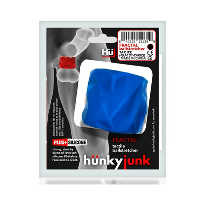 Hunkyjunk Fractal Tactile Ballstretcher Teal Ice