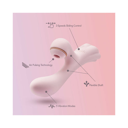 Lush Isabelle Pink Air Pulsing Rabbit Vibrator