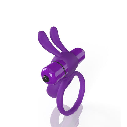 Screaming O 4b Ohare Vibrating Rabbit Double Cockring Grape