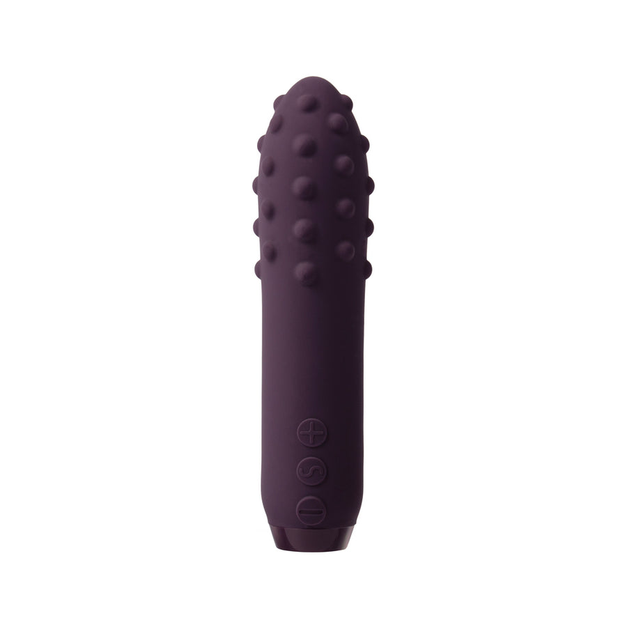 Je Joue Duet Rechargeable Silicone Multi-surfaced Bullet Vibrator Purple