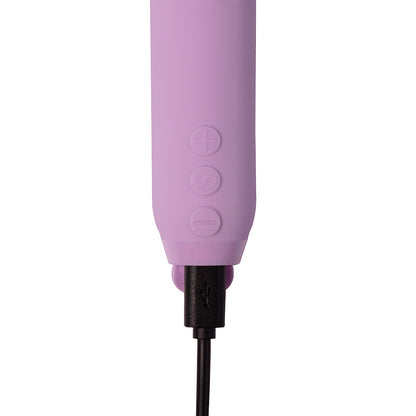 Je Joue Duet Rechargeable Silicone Multi-surfaced Bullet Vibrator Lilac