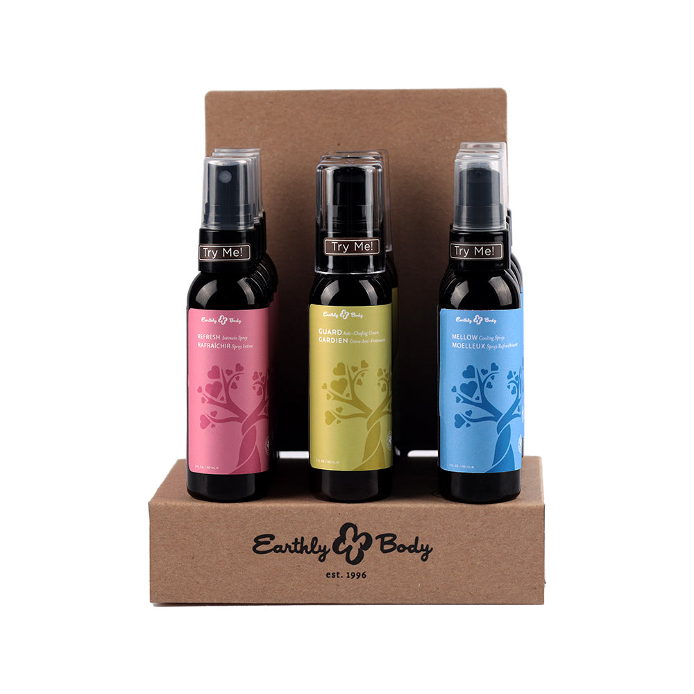 Earthly Body Hemp Seed By Night Intimate Care 12-piece Prepack