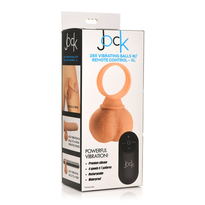 Jock 28X Vibrating Silicone Balls X-Large