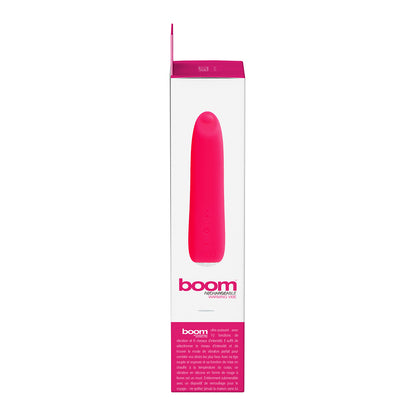 Vedo Boom Rechargeable Warming Silicone Slimline Vibrator Pink