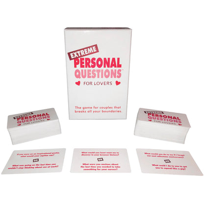 Extreme Personal Questions For Lovers Card Game