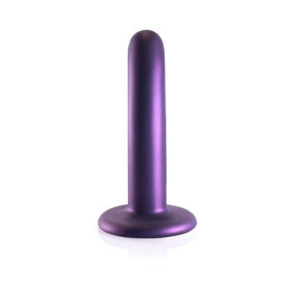 Shots Ouch! Smooth Silicone 5 In. G-Spot Dildo Metallic Purple