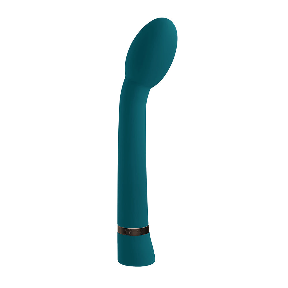 Playboy On The Spot Rechargeable Silicone G-spot Vibrator Deep Teal