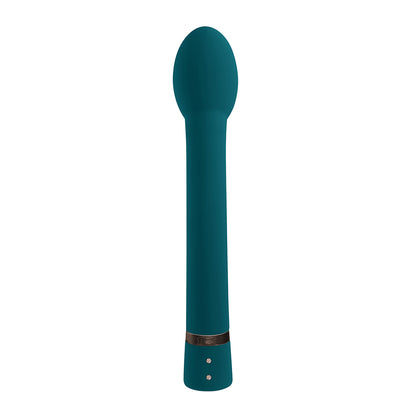 Playboy On The Spot Rechargeable Silicone G-spot Vibrator Deep Teal