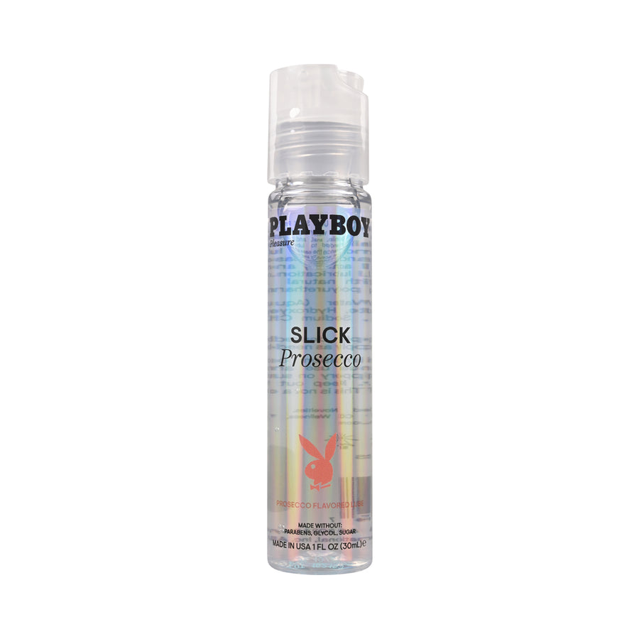 Playboy Slick Flavored Water-based Lubricant Prosecco 1 Oz.
