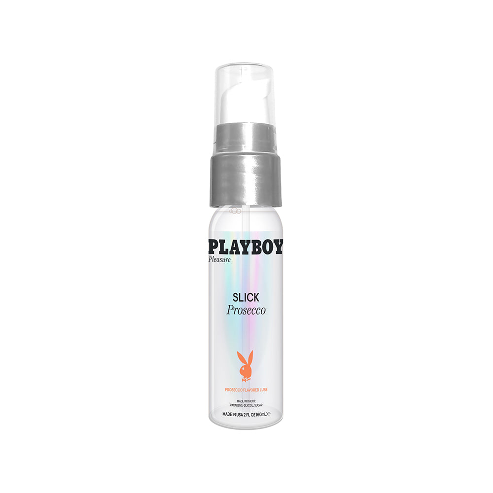 Playboy Slick Flavored Water-Based Lubricant Prosecco 2 Oz.
