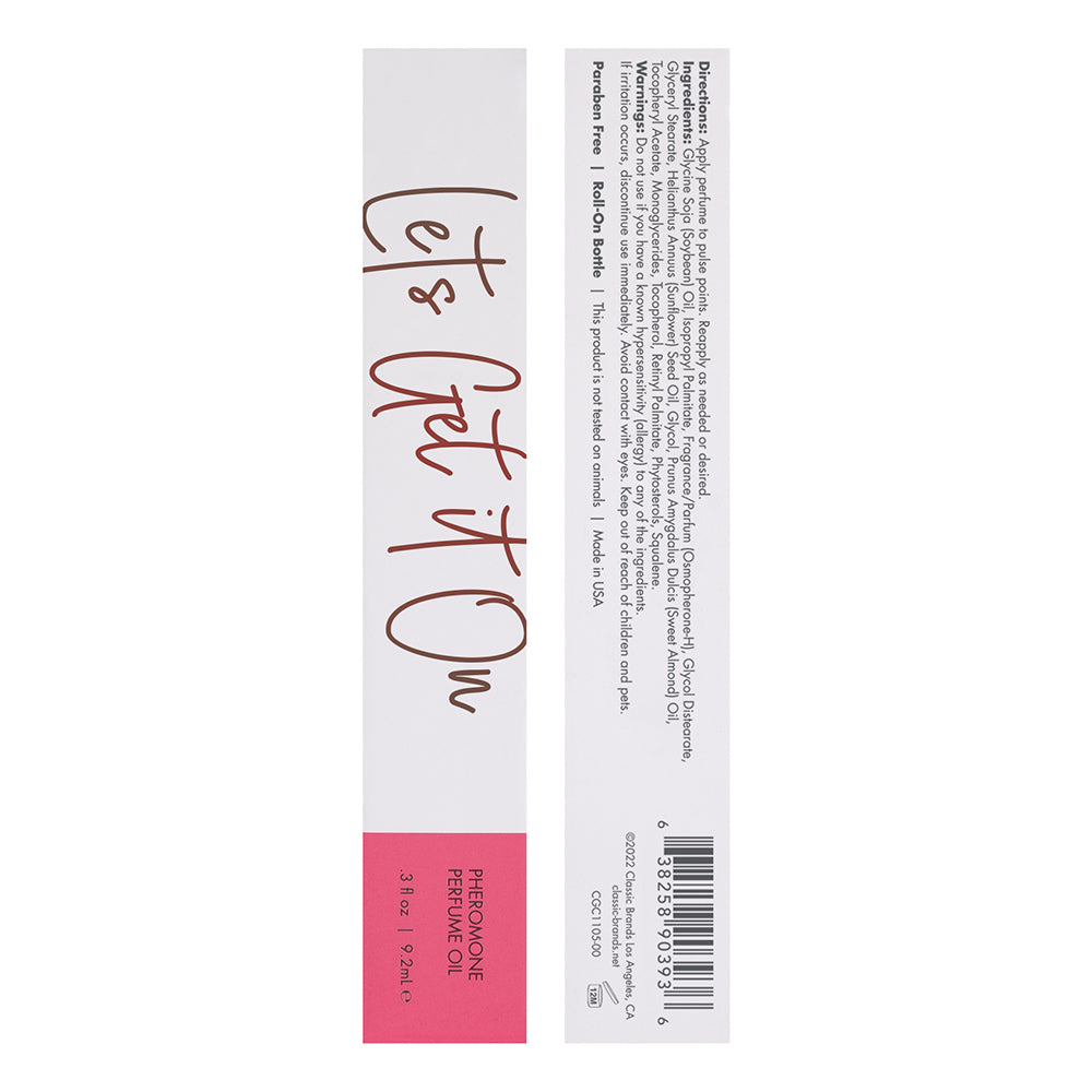Cgc Lets Get It On Perfume Oil .3Oz