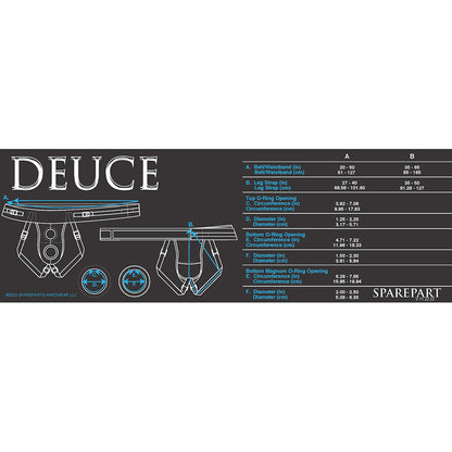 Spareparts Deuce Male Harness  - Magnum, Size B