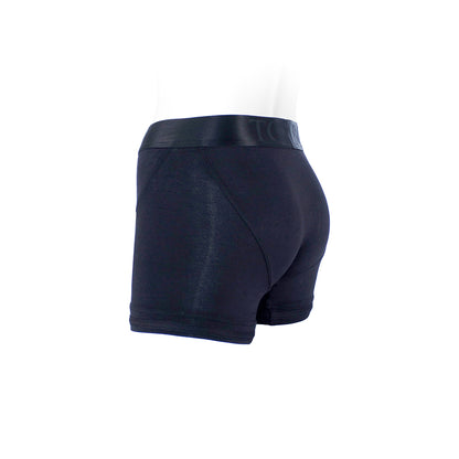 Spareparts Tomboii Rayon Boxer Briefs Harness Black Size 4Xl