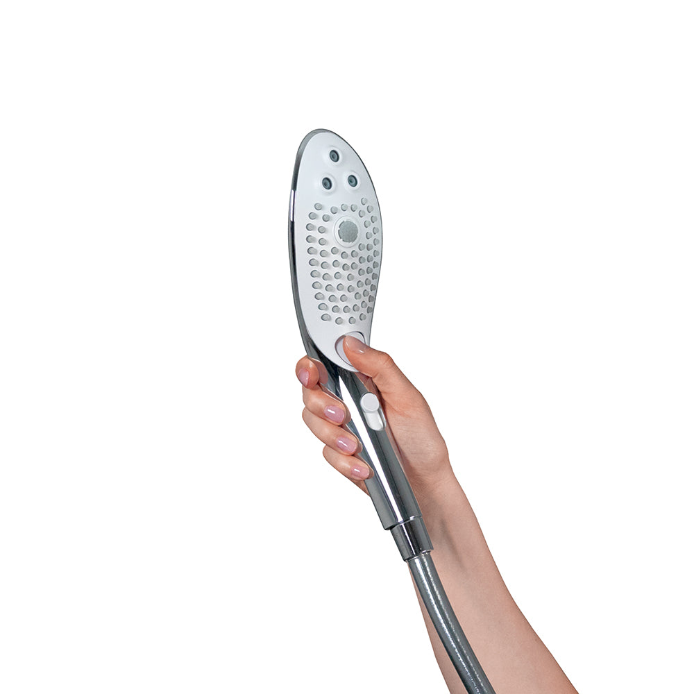 Womanizer Wave Shower Head Masturbator Chrome