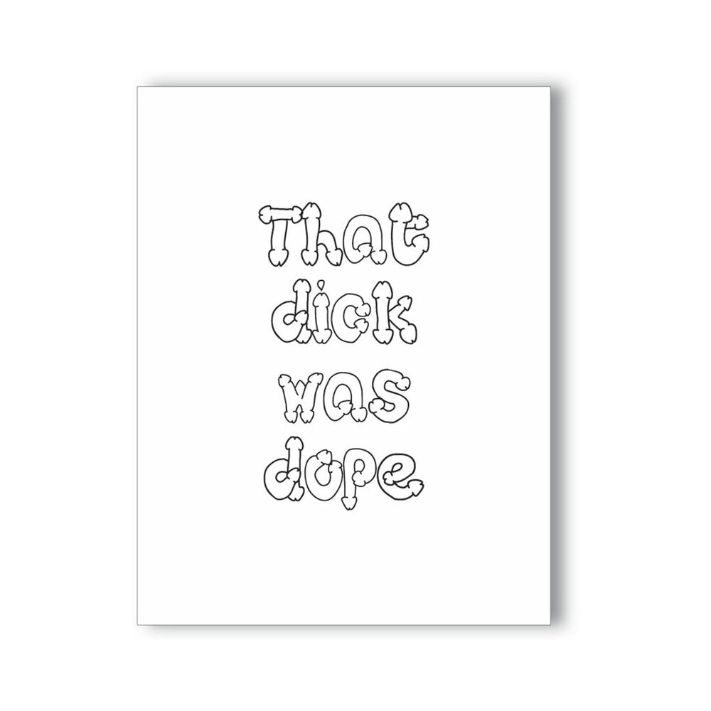 Dick Was Dope Naughty Kard
