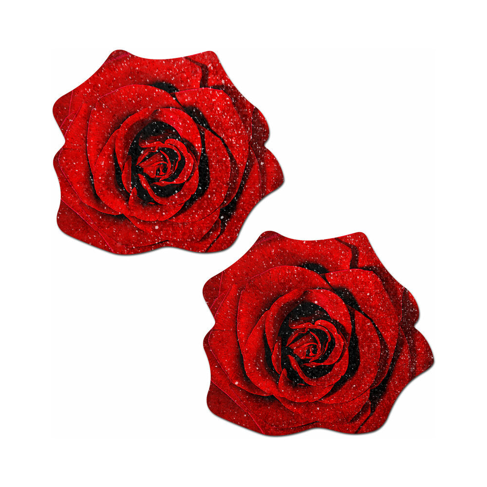 Pastease Glitter Velvet Blooming Rose Red O/S