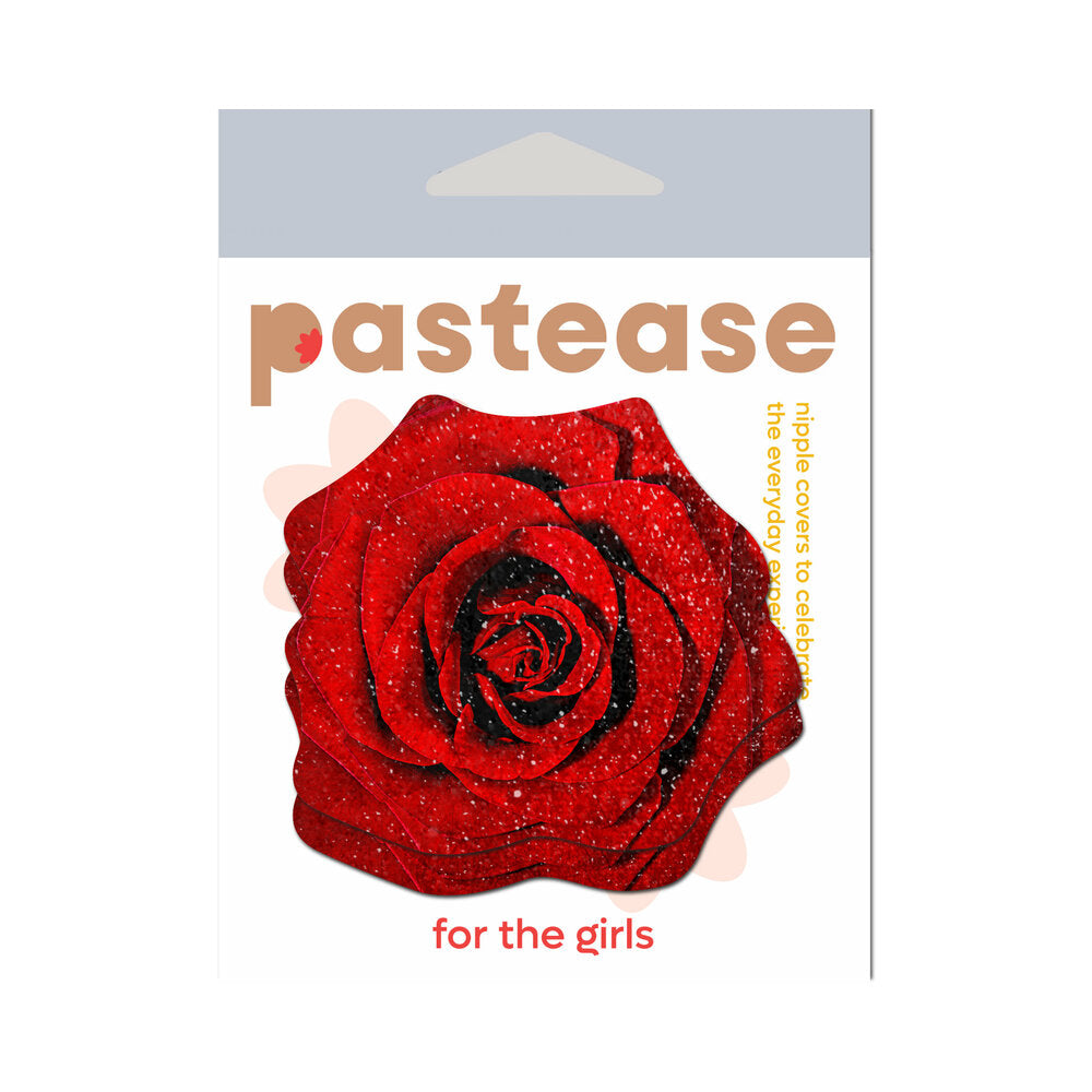Pastease Glitter Velvet Blooming Rose Red O/S