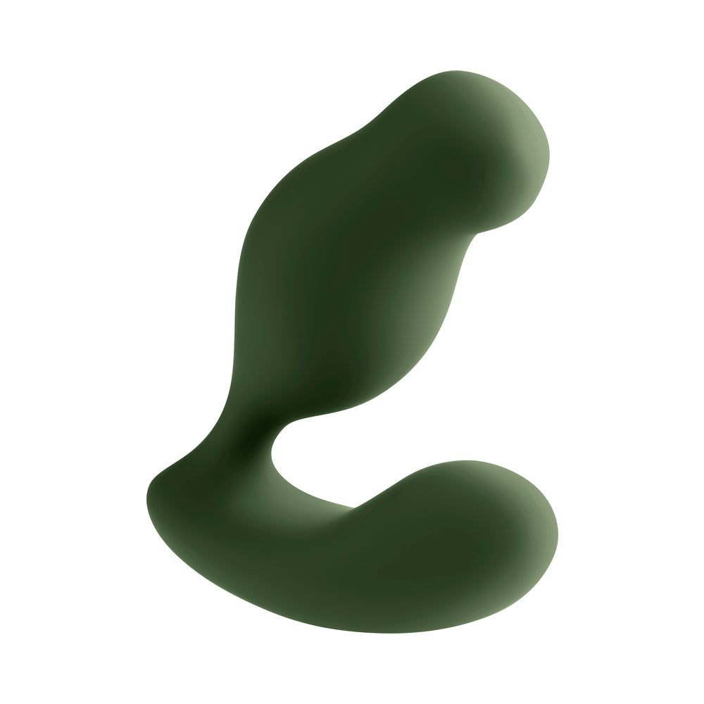 Zero Tolerance The Sergeant Rechargeable Vibrating Prostate Anal Vibe Silicone Green