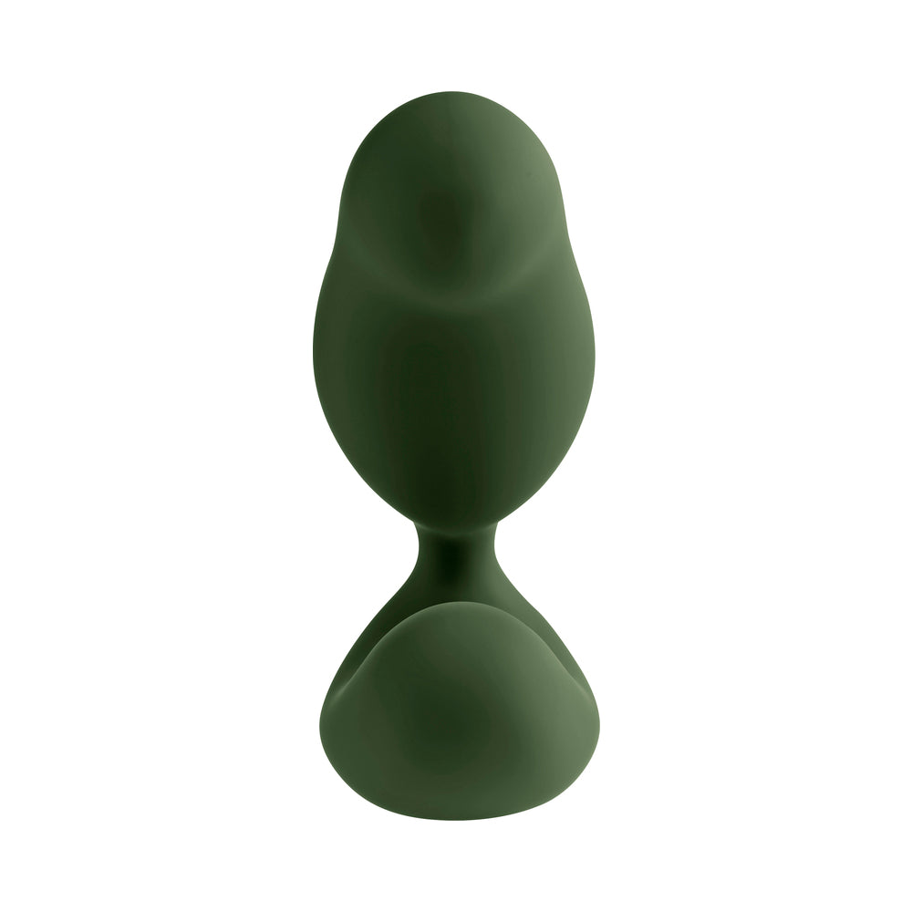 Zero Tolerance The Sergeant Rechargeable Vibrating Prostate Anal Vibe Silicone Green