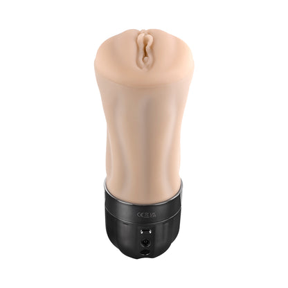 Zero Tolerance Tight Lipped Rechargeable Stroker With Suction Light