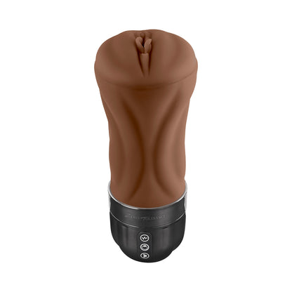 Zero Tolerance Tight Lipped Rechargeable Stroker With Suction Dark