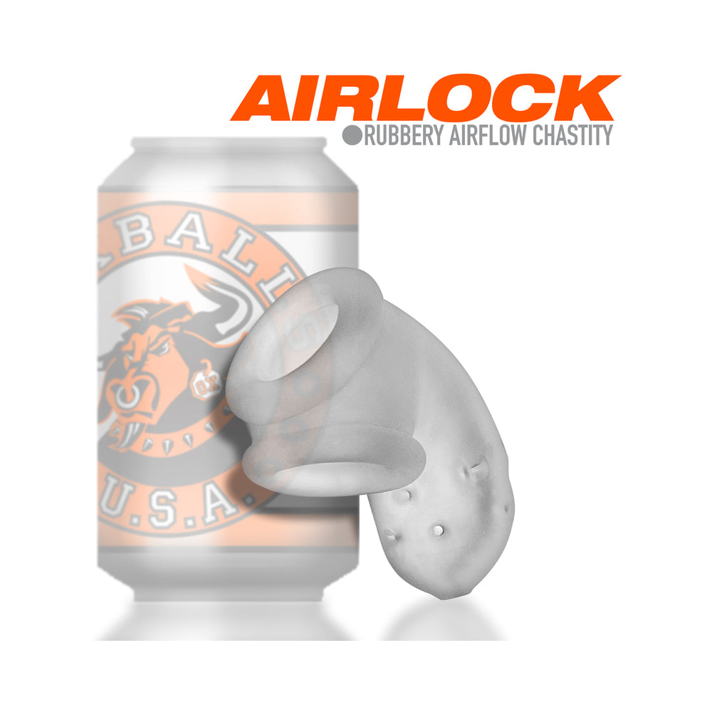 Airlock Air-Lite Vented Chastity Clear Ice