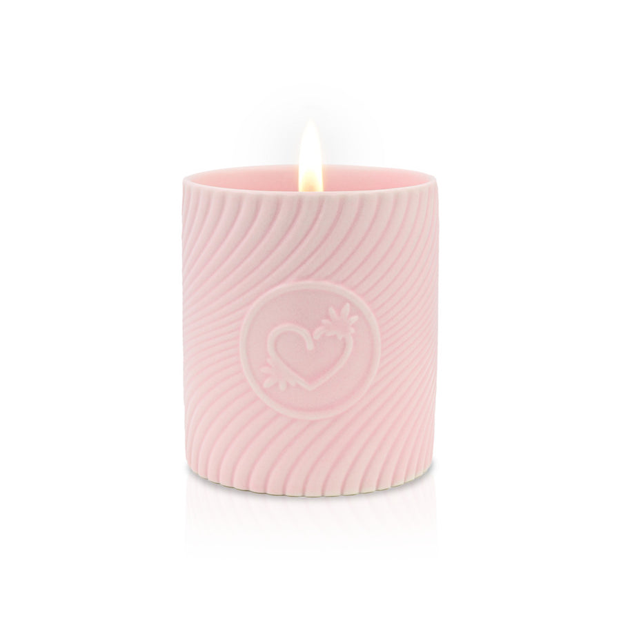 Highonlove Pink Massage Candle Litchi Martini