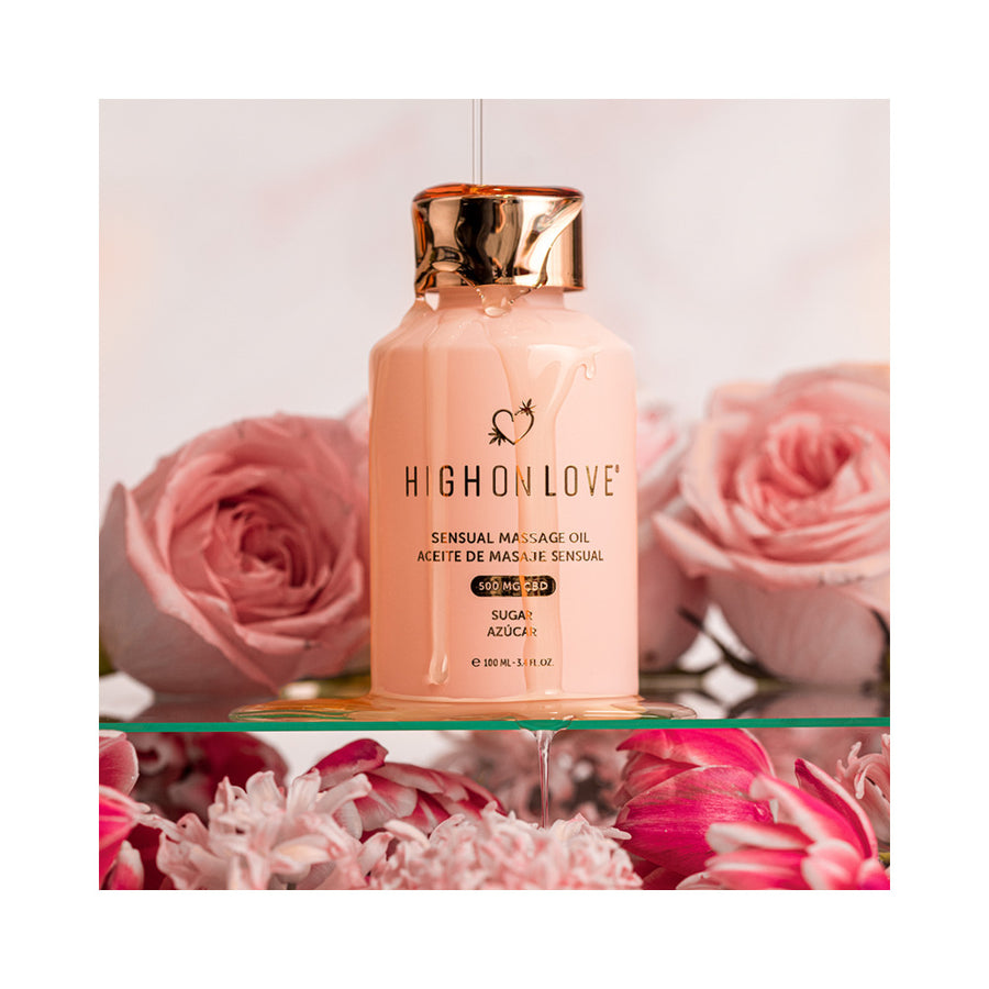 Highonlove Cbd Sensual Massage Oil Sugar High