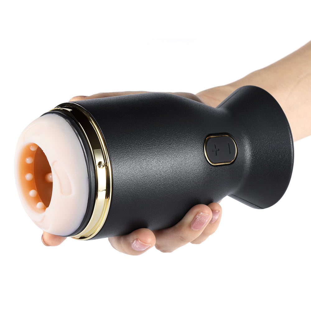 Priti Automatic Rotating Penis Stimulator Black