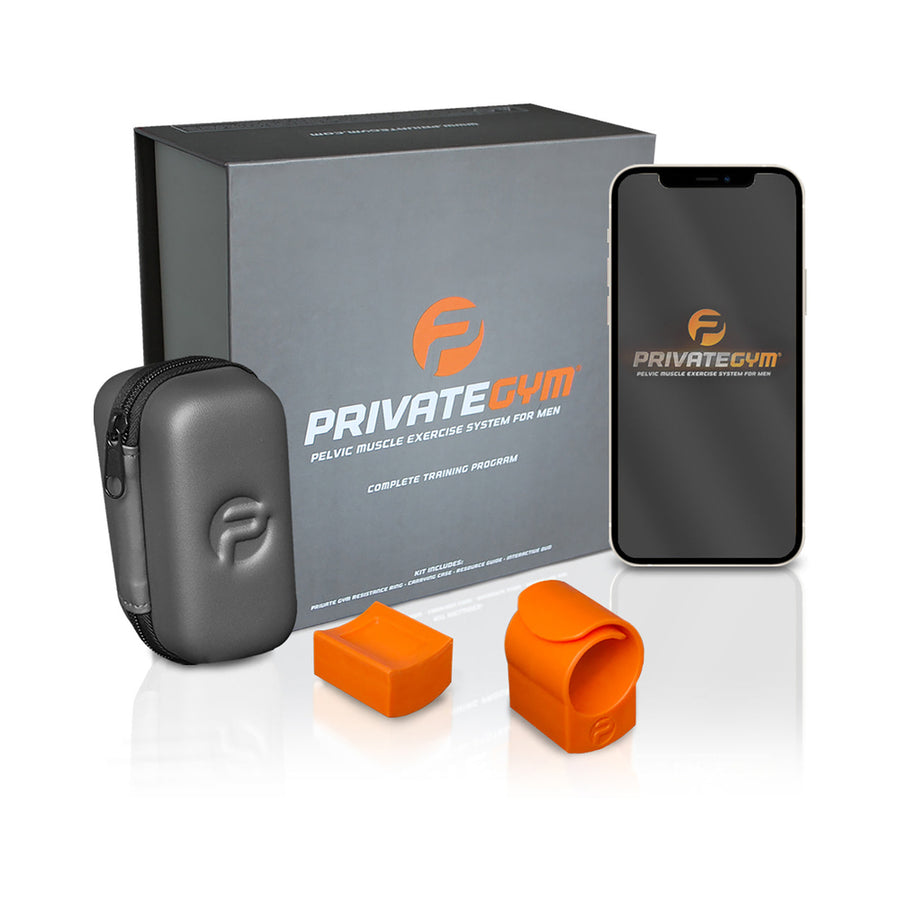 Private Gym Pelvic Muscle Exercise System For Men Orange