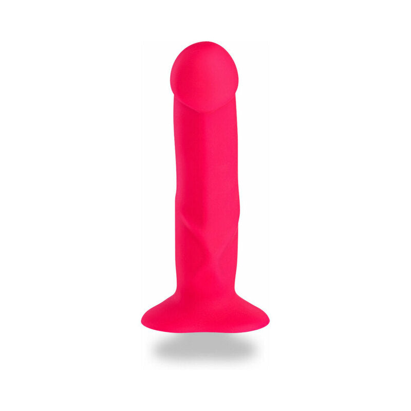 Fun Factory The Boss 7&quot; Girthy Silicone Dildo - Pink